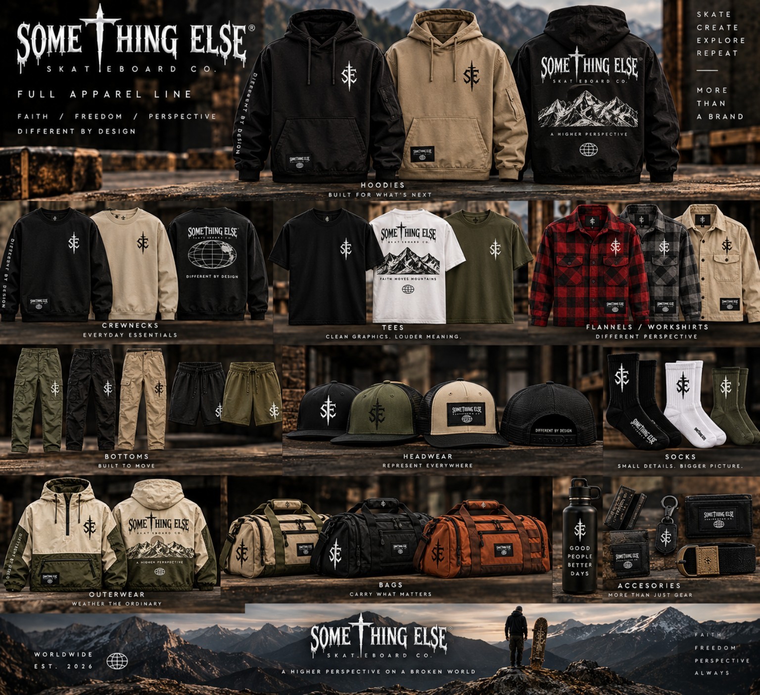 Something Else Bottoms design lineup